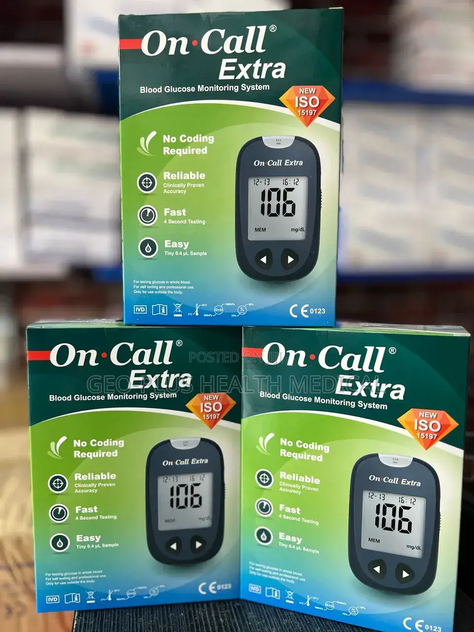 On Call Extra Glucometer and Strips