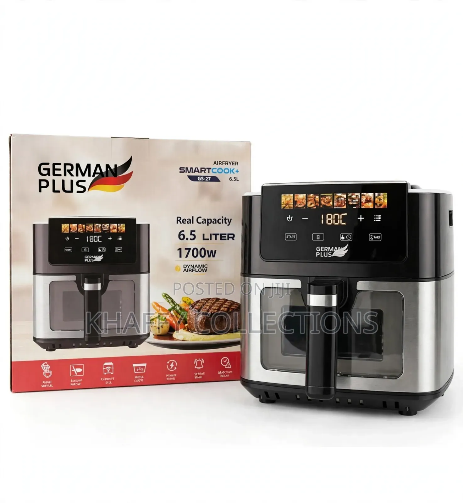 6.5L German Plus Air Fryer - Pay on Delivery in Accra