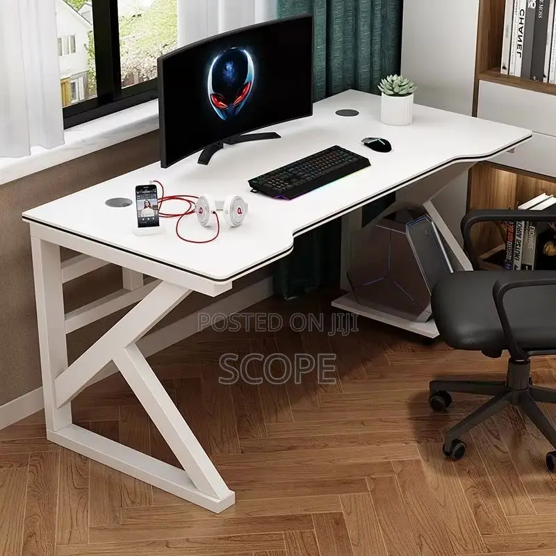 Brand New 140cmx70cm White Gaming Desk