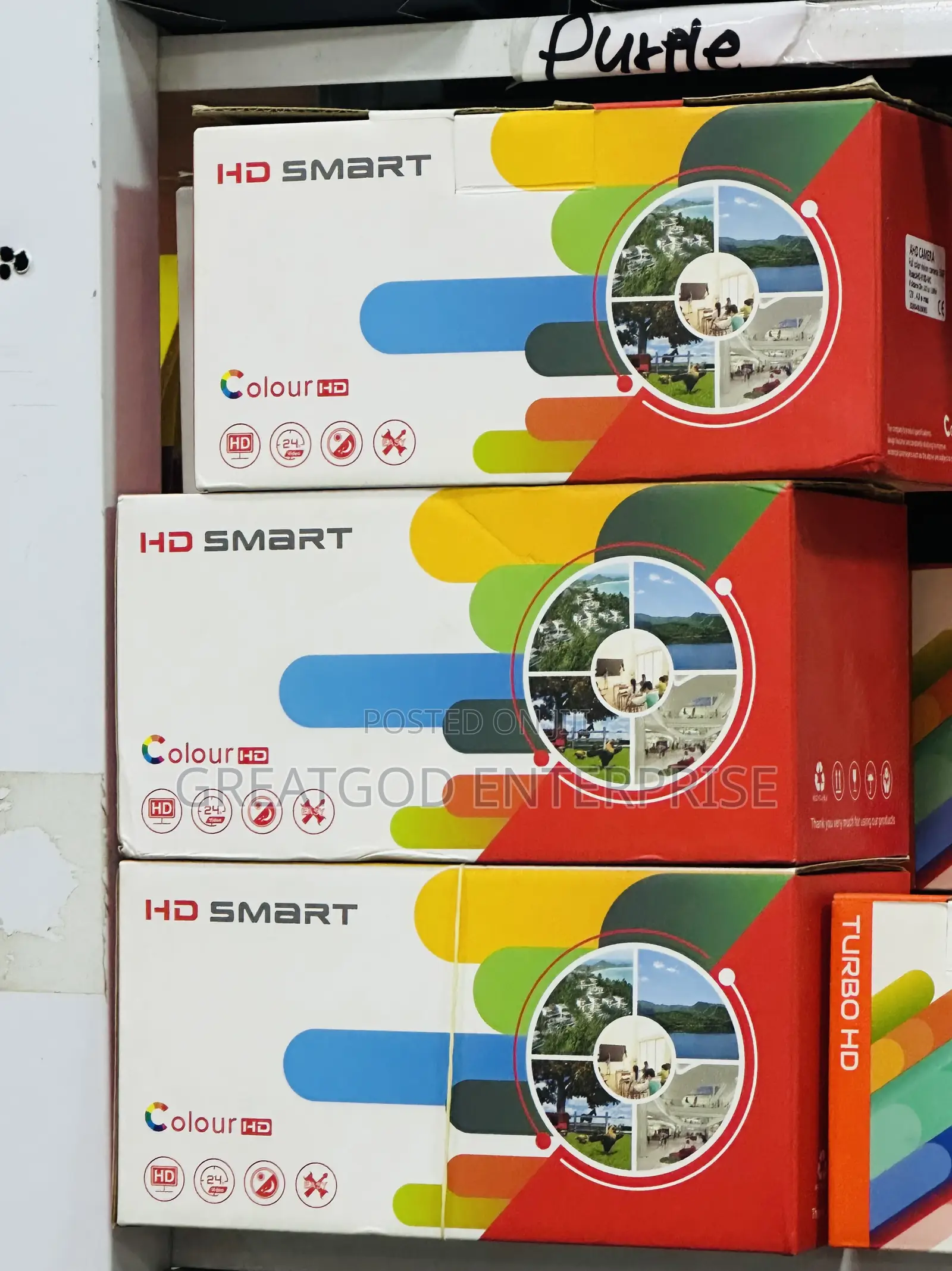 HD Smart Colour HD CCTV Security Camera Kit