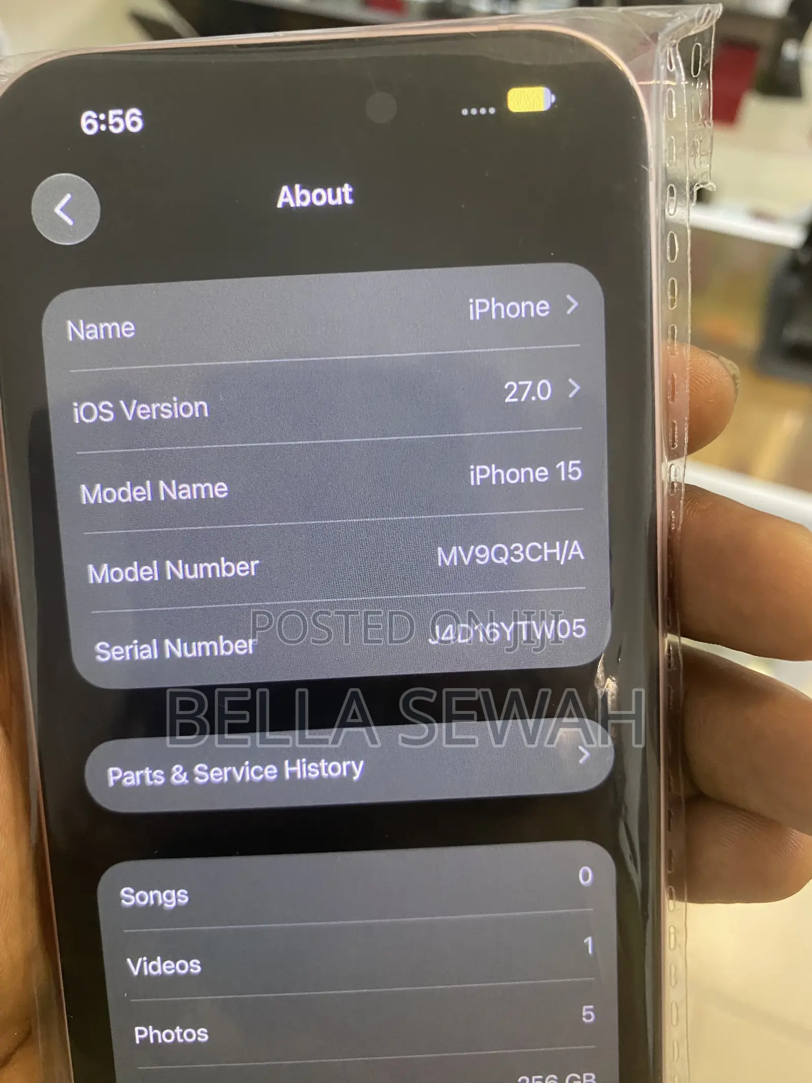 Apple iPhone 15 256 GB Pink
