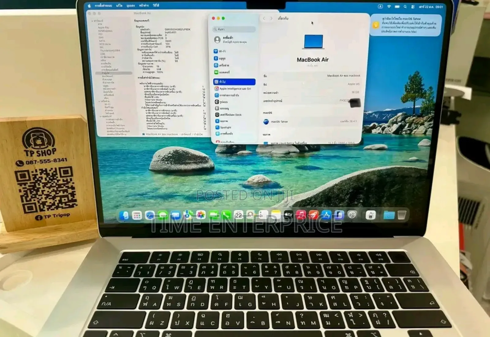 New Laptop Apple MacBook Air 2025 M4 16GB Apple M4 SSD 512GB