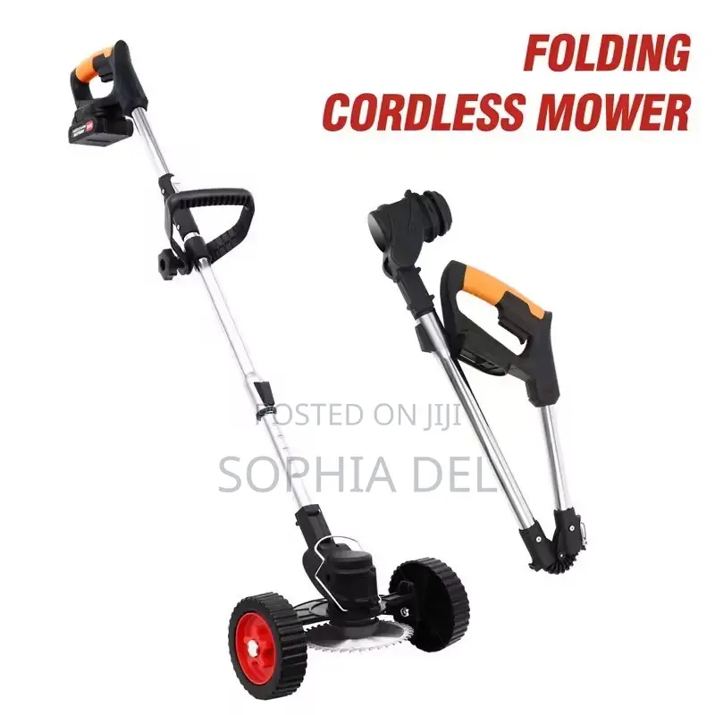 2-Battery Cordless Grass Cutter | Lawn Mower