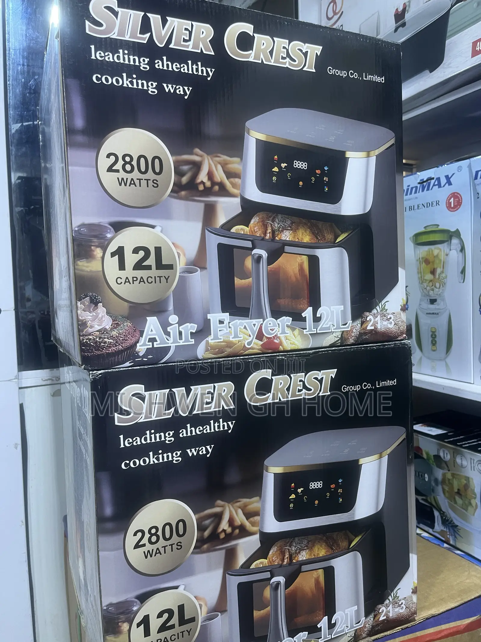 Digital Silver Crest Airfryer 12L