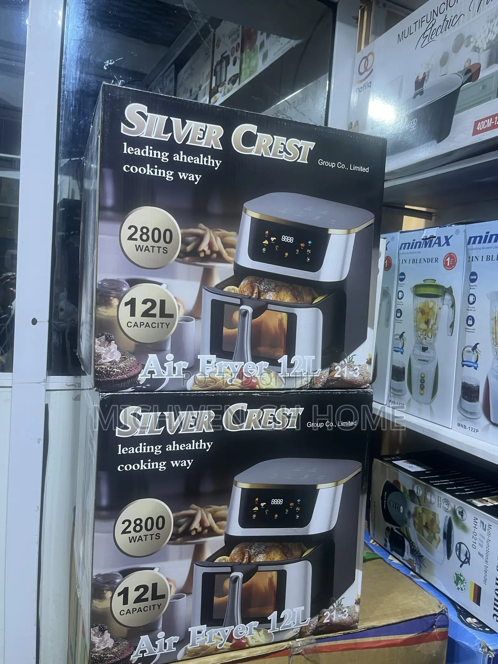 Digital Silver Crest Airfryer 12L