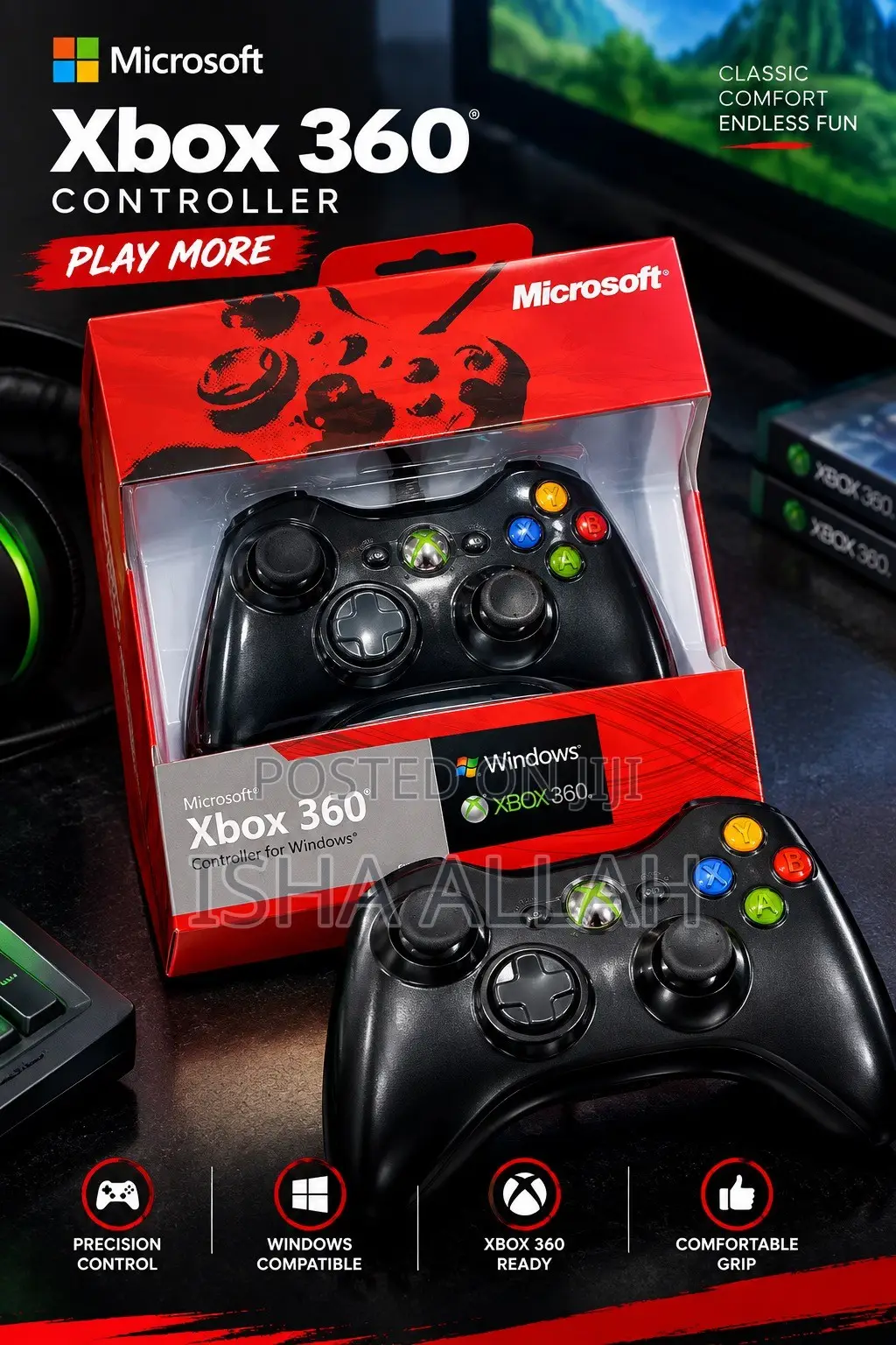 Xbox 360 Gaming Controller