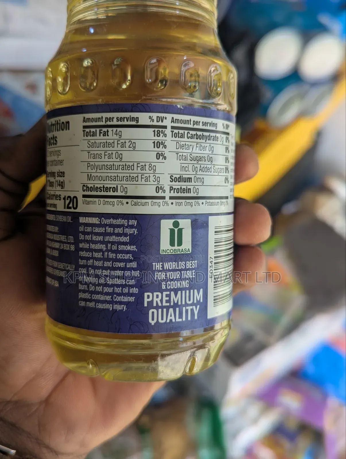 Long Life Vegetable Oil