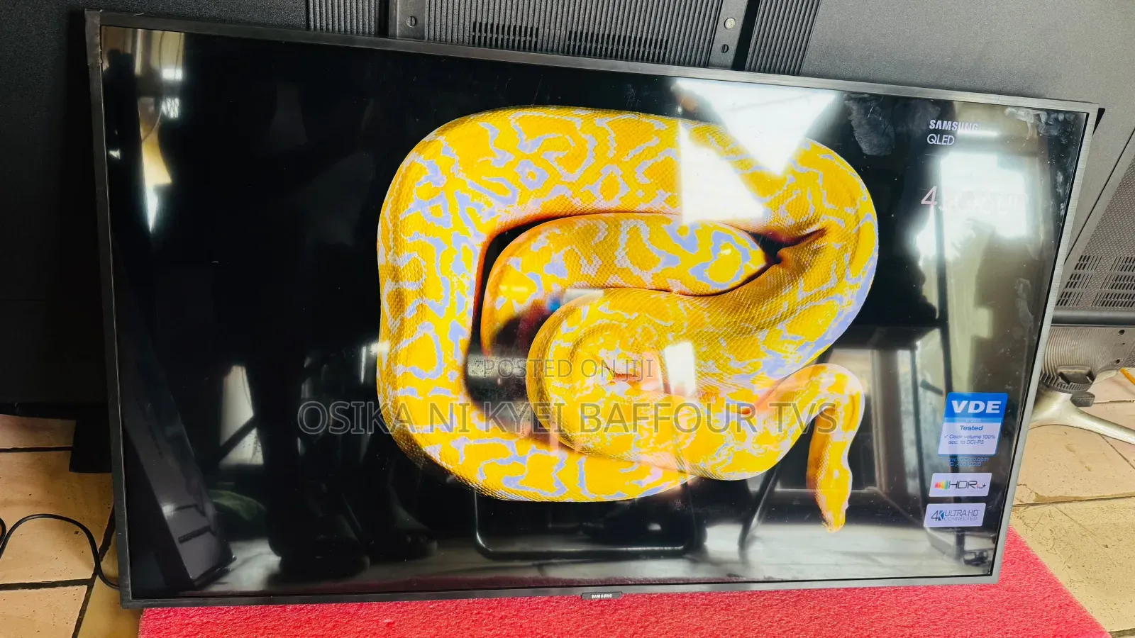 Ssamsung 43 Inches Qled Smart TV
