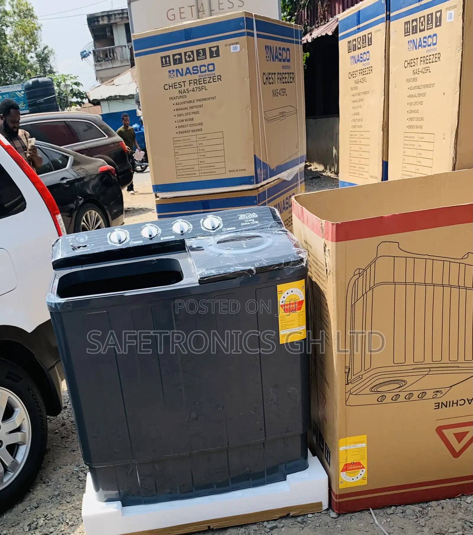 Bag Original (Grey) TopLoad 13kg Zara WashingMachine