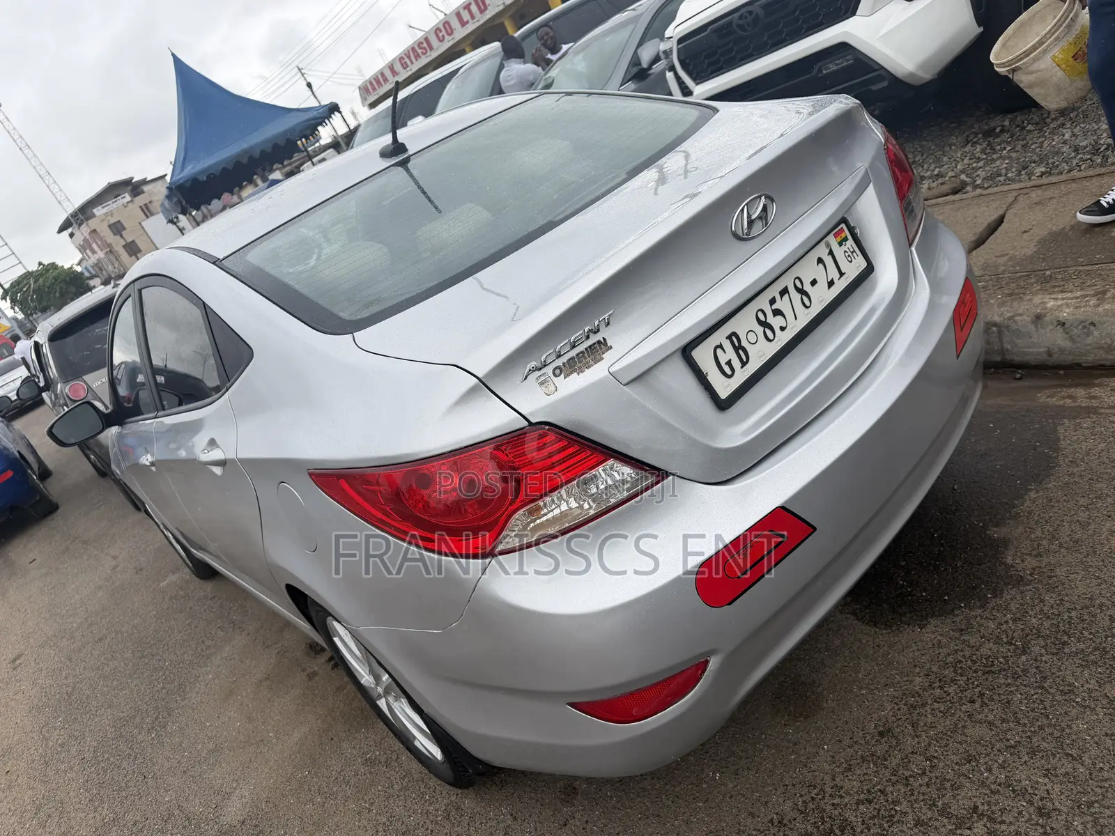 Hyundai Accent GS Automatic 2012 Gray