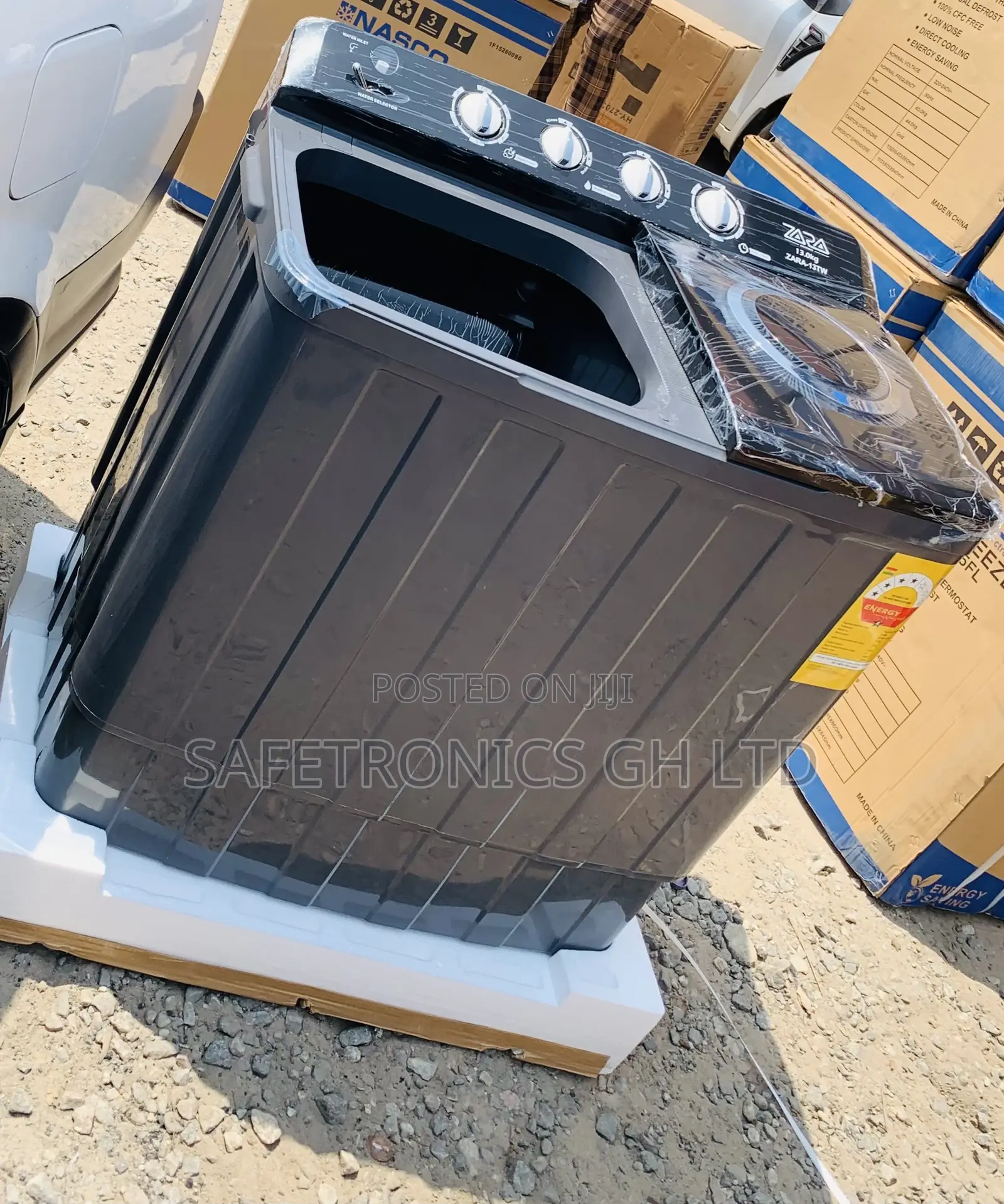 Extremely Powerful Zara Semiautomatic 13kg TopLoad Washer