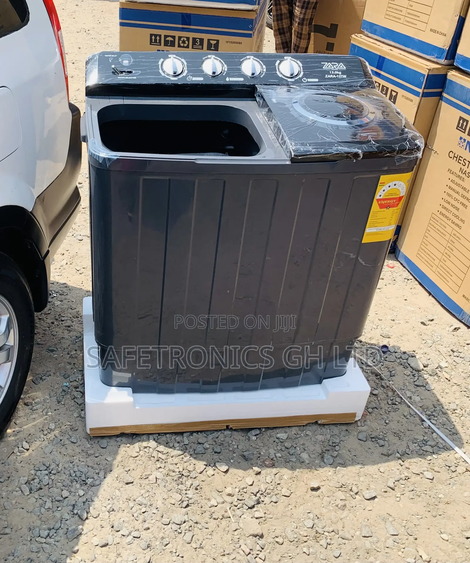 Extremely Powerful Zara Semiautomatic 13kg TopLoad Washer