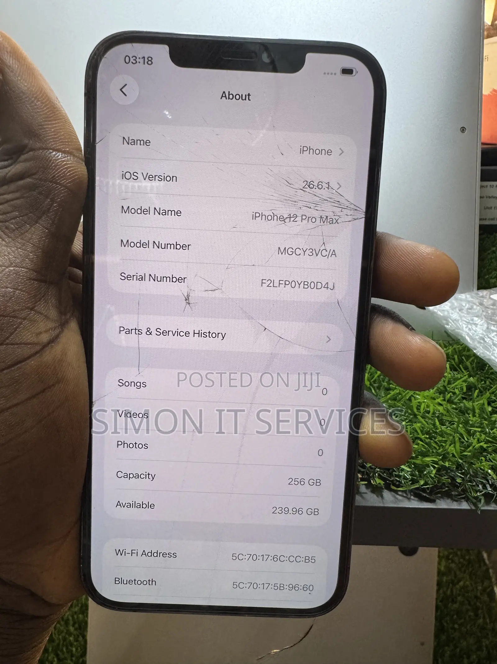 Apple iPhone 12 Pro Max 256 GB Black