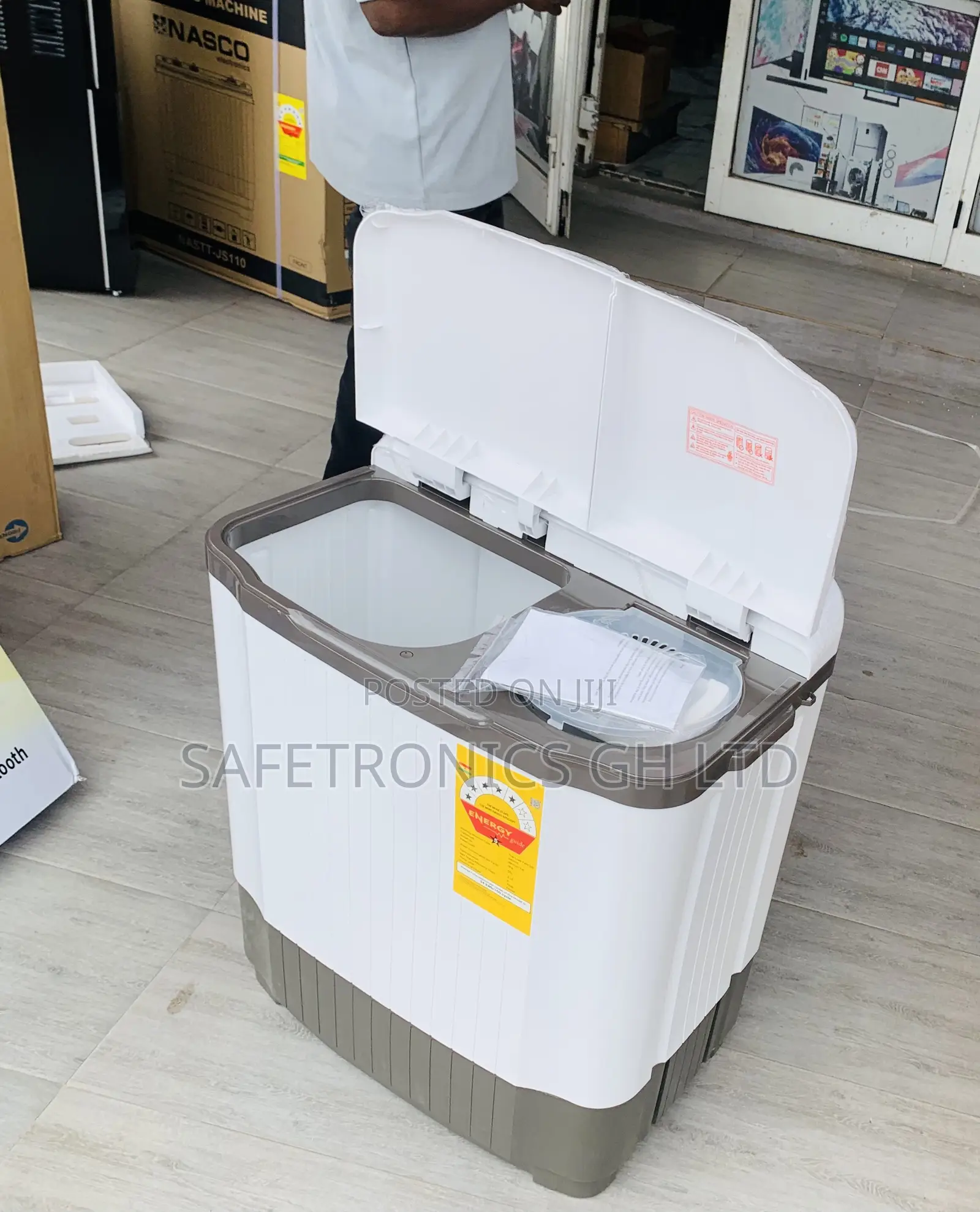 Shop Powerful (White) Nasco 5kg WashingMachine