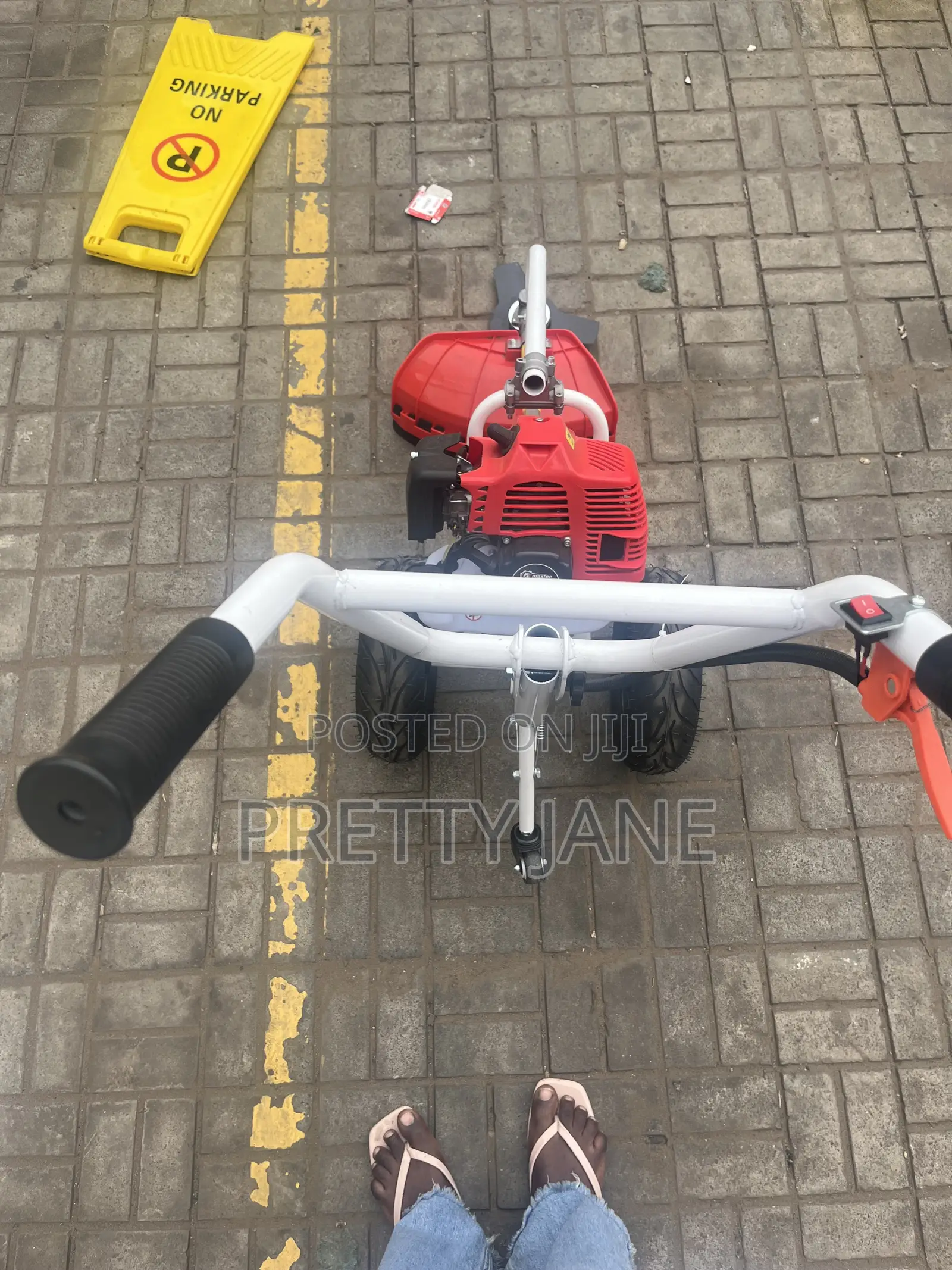 Hand Push Brush Cutter
