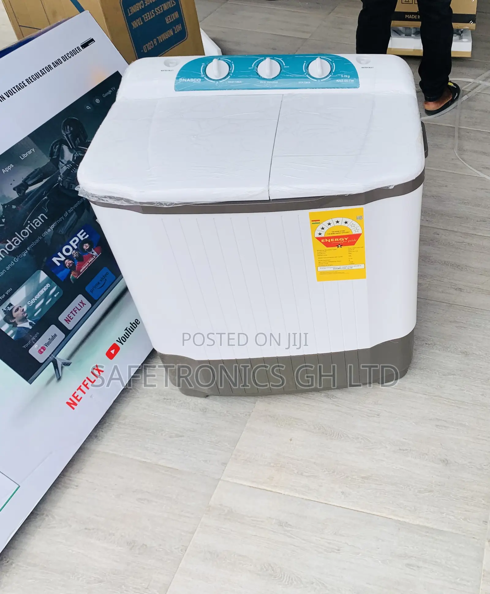 Efficiency Good TopLoad 5kg Nasco WashingMachine