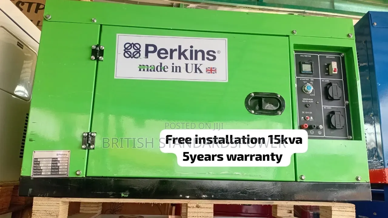 15KVA Perkins Diesel Generator – Heavy Duty Power 15kva