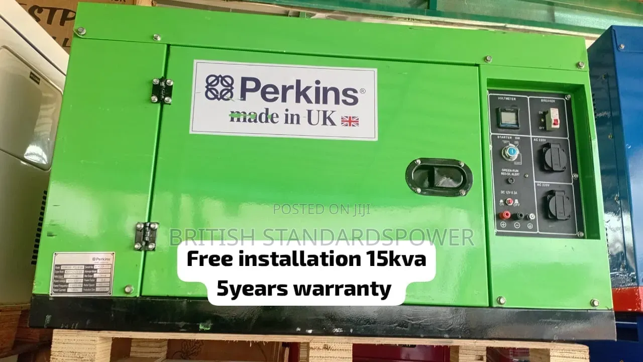 15KVA Perkins Diesel Generator – Heavy Duty Power 15kva
