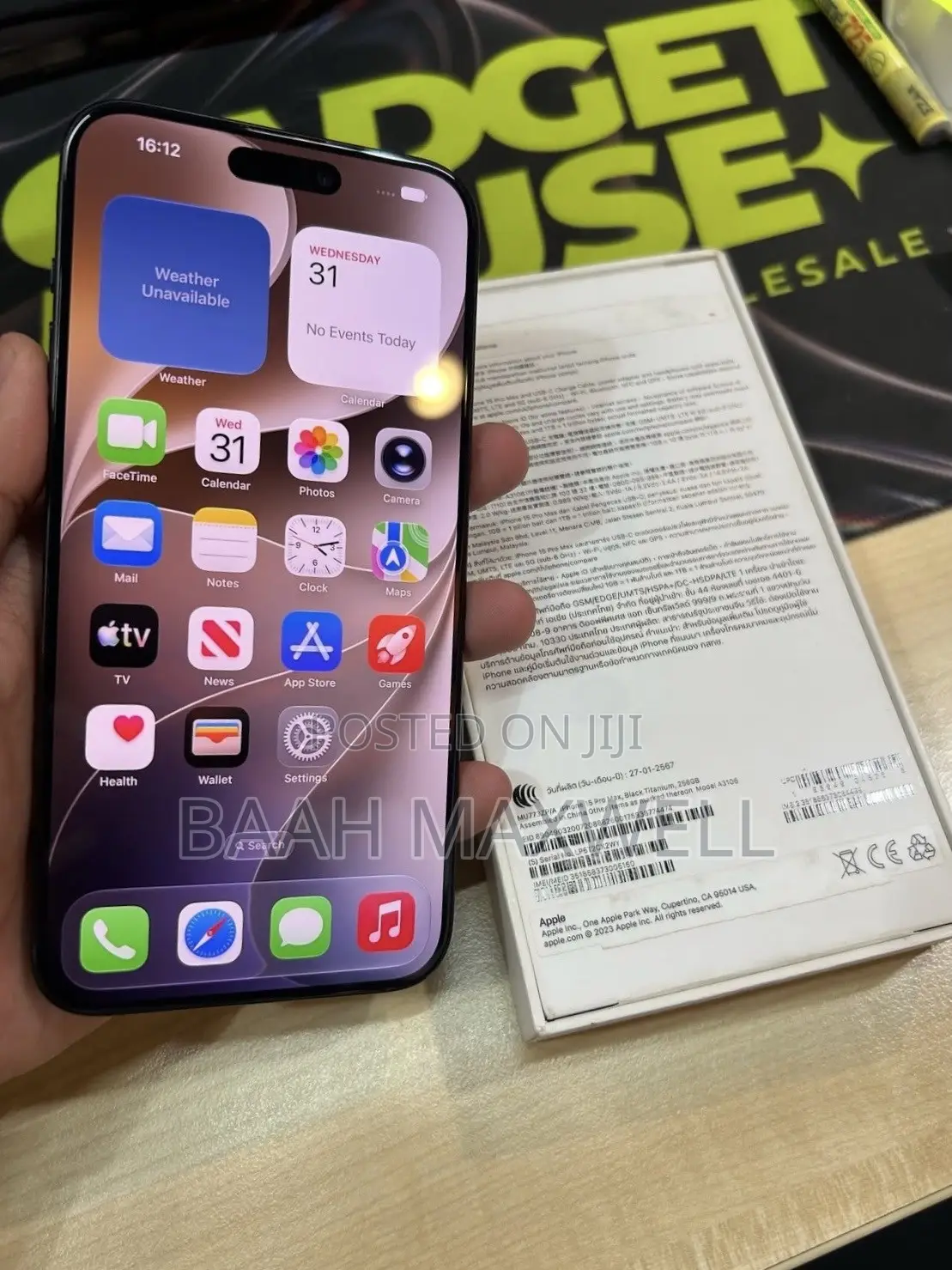 Apple iPhone 15 Pro Max 256 GB Gray