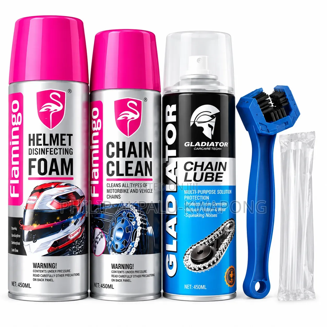 Motorbike Deep Clean Lubrication Pack