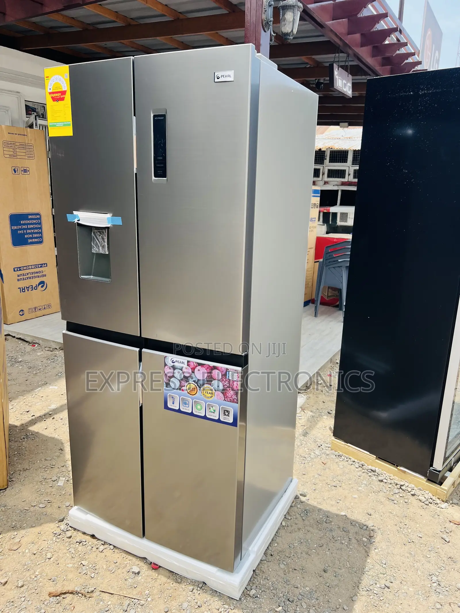 Ultra High Pearl 421L Bottom Freezer + Dispenser - PF-613MDIXWD-1A