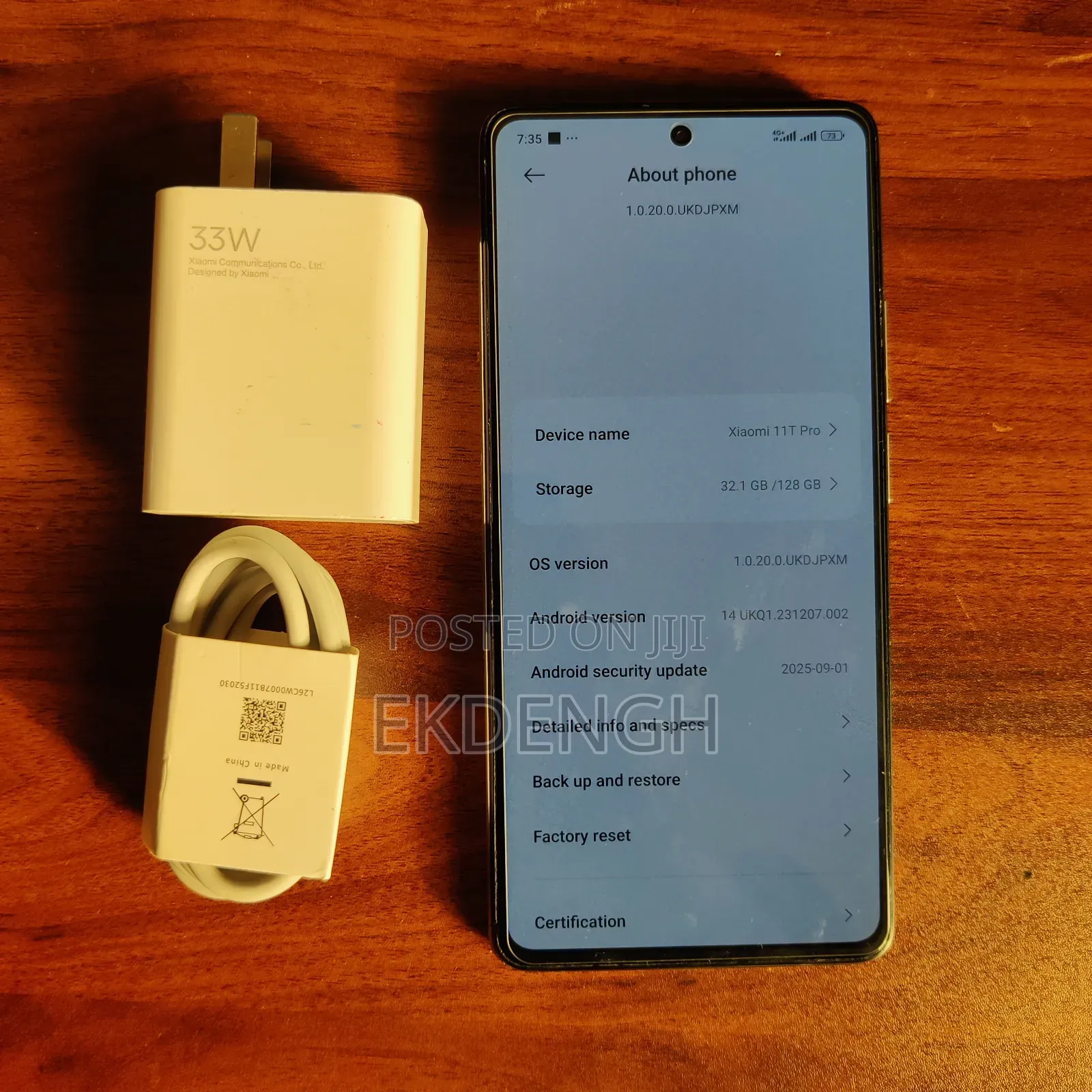 Xiaomi 11T Pro 128 GB White