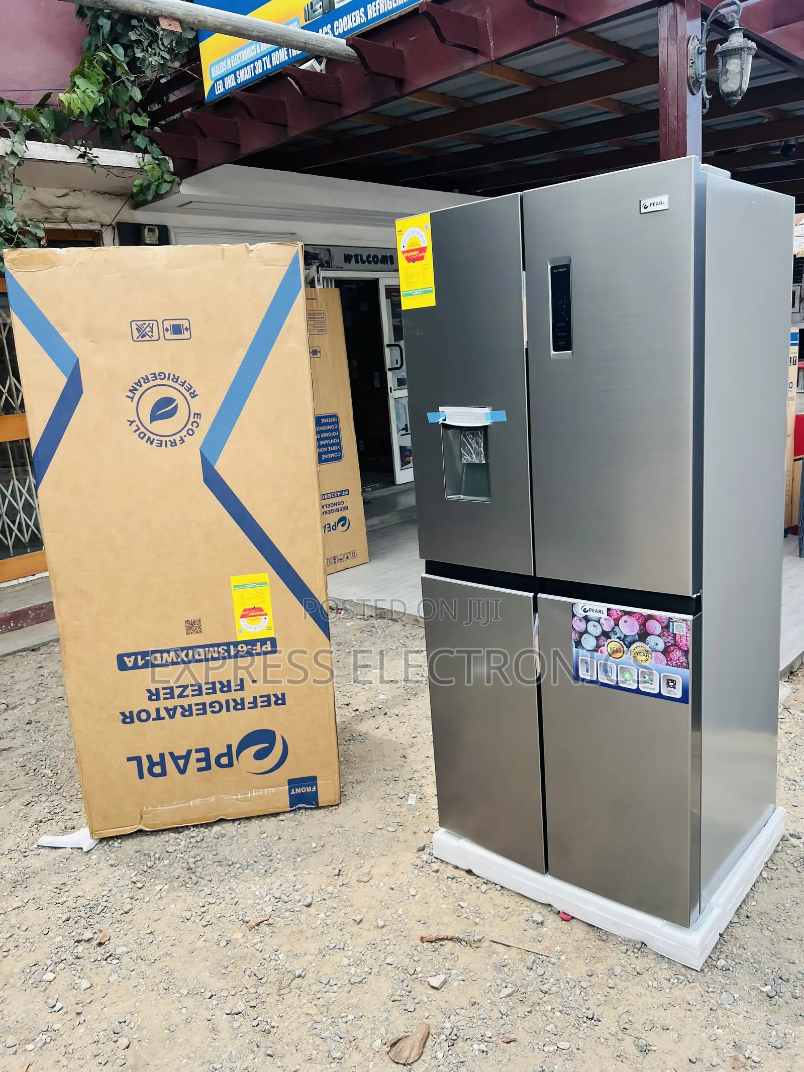 Call  Pearl 421L Bottom Freezer + Dispenser - PF-613MDIXWD-1A