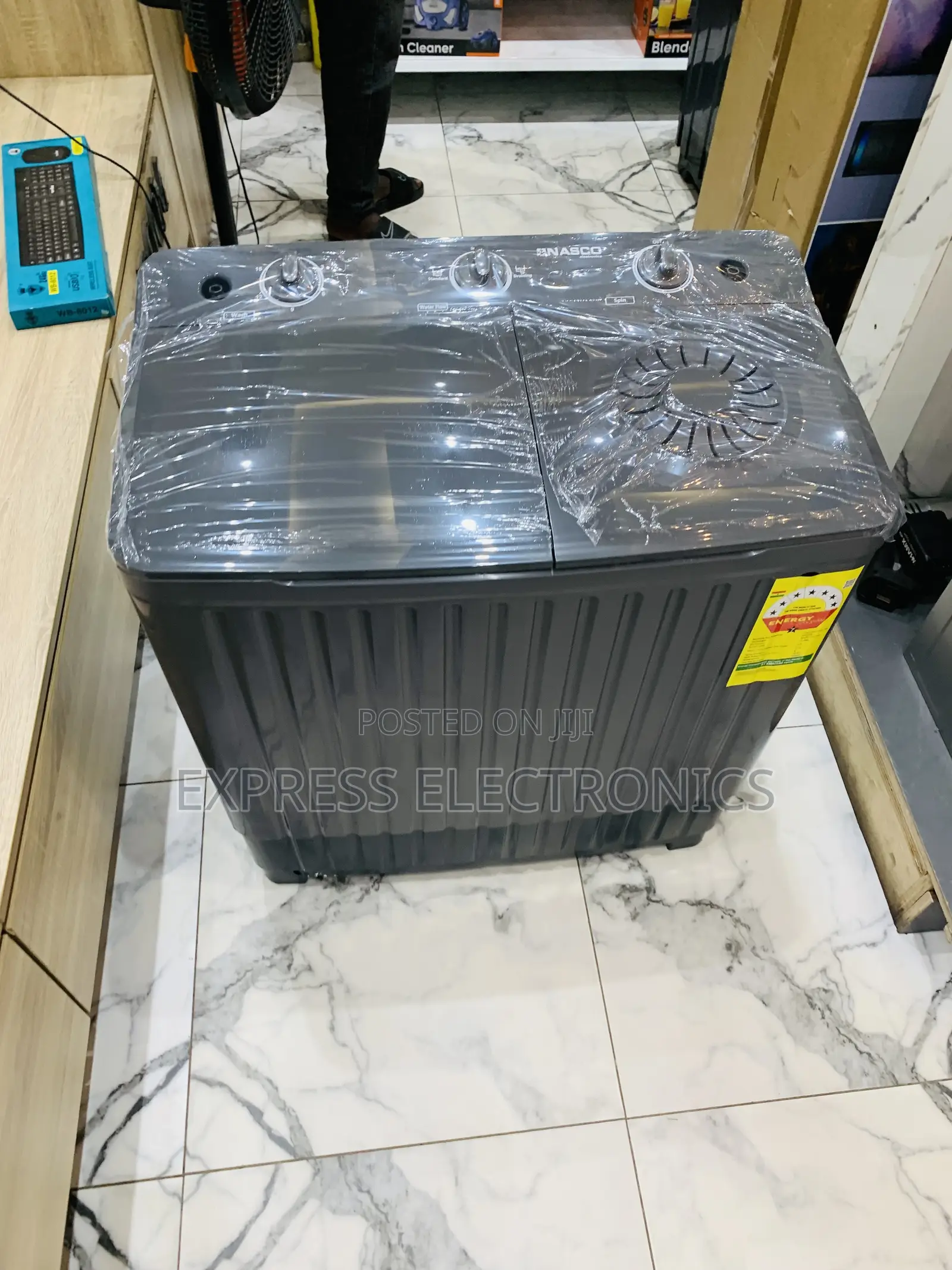 Large Capacity Nasco 11KG Twin Tub Washing Machine (NASTT-JS110)
