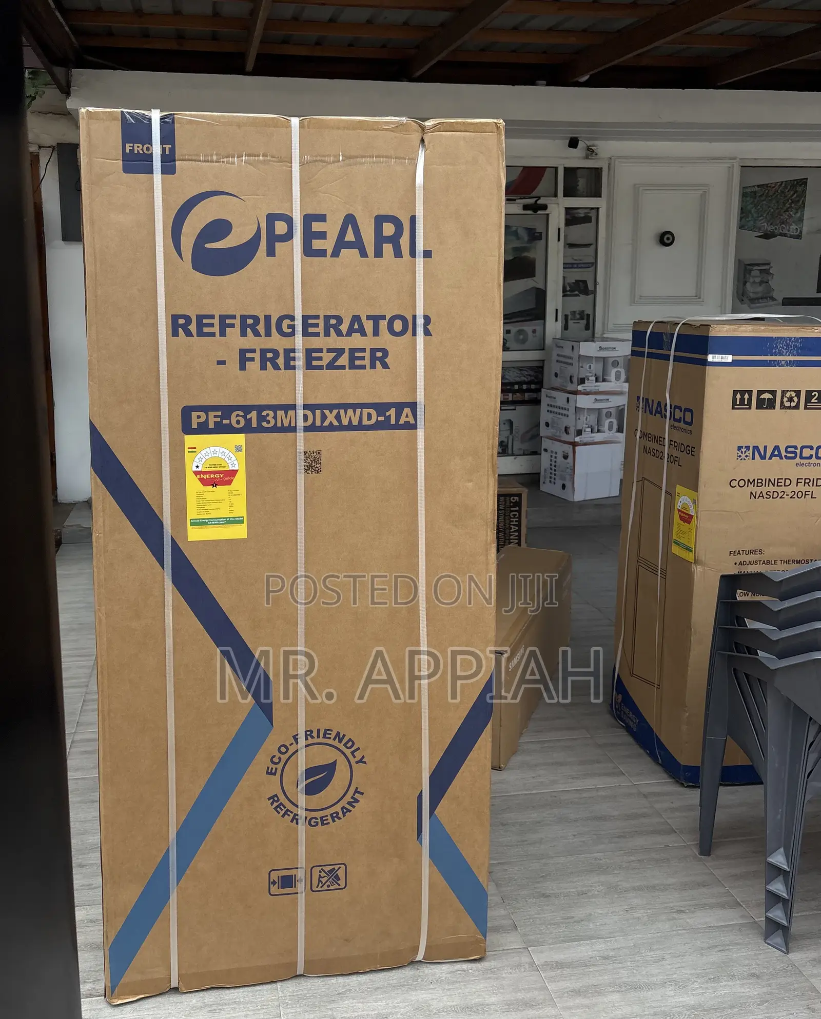 Get Classic Pearl Side by Side Electric Refrigerator(Gray).