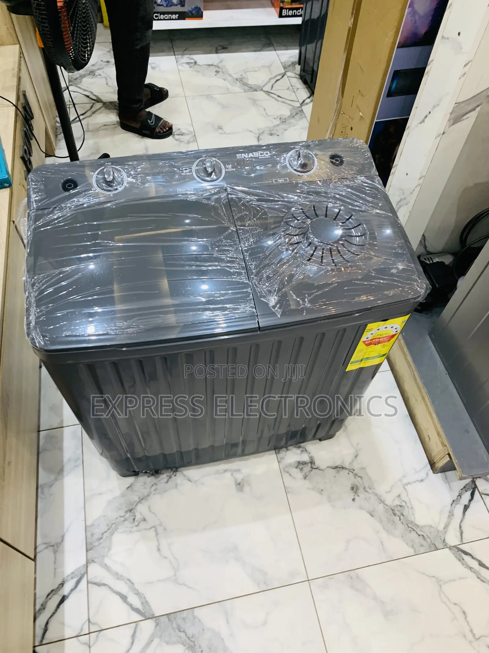 High Quality Nasco 11KG Twin Tub Washing Machine (NASTT-JS110)
