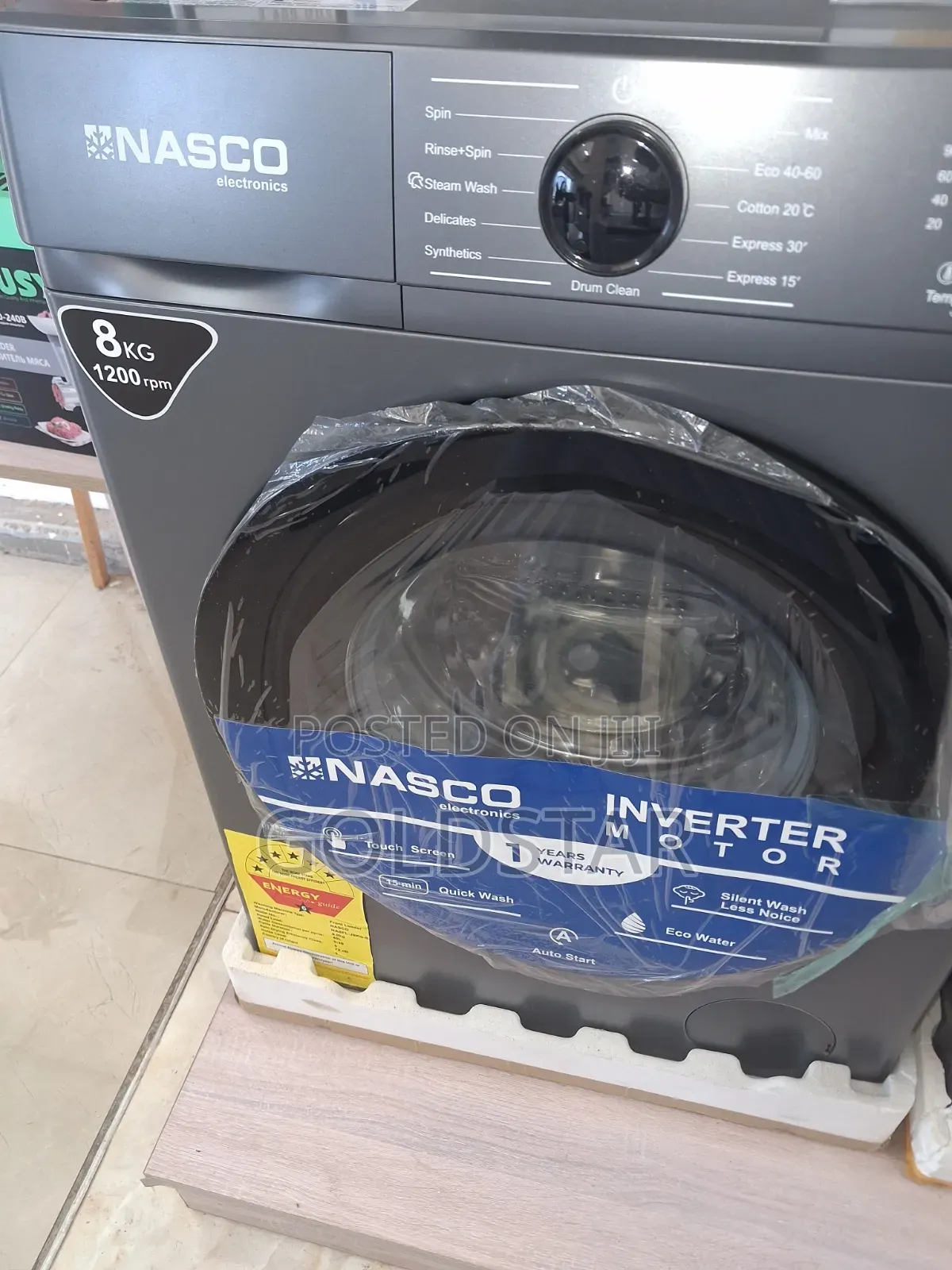 8kg Nasco Washing Machine