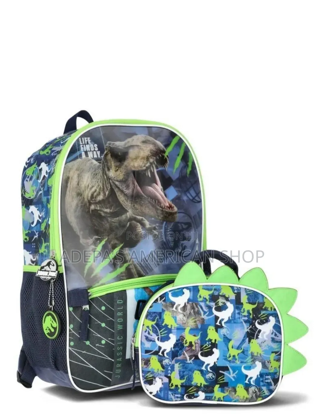 Jurassic World Backpack School Bag for Kids