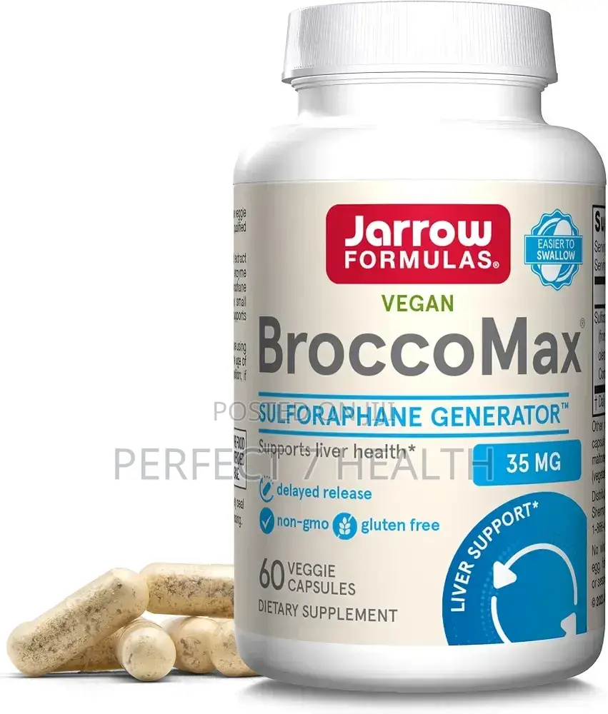 BroccoMax, Sulforaphane Generator, H Pylori & Gut Health, 60 Veg Caps