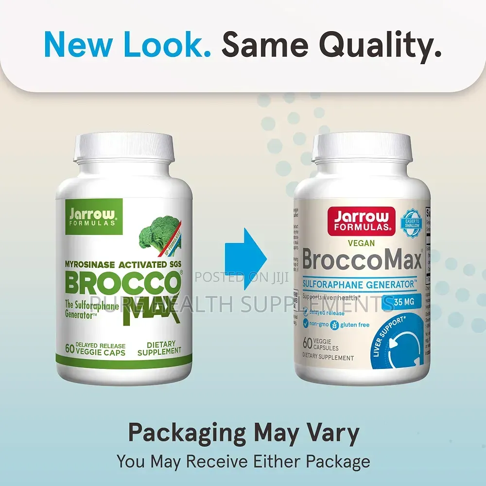 BroccoMax, Sulforaphane, H Pylori Gastritis & Ulcers, 60/120 Veg Caps