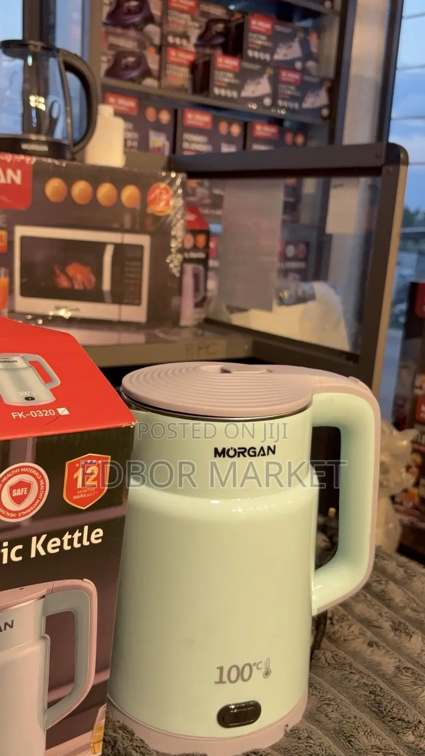 Morgan 1.8L Stainless Steel Electric Kettle FK-0320 1500W