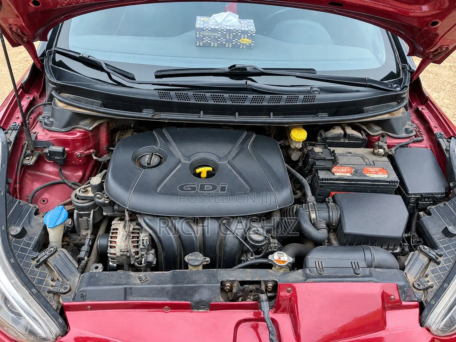 Hyundai Elantra 2014 Red