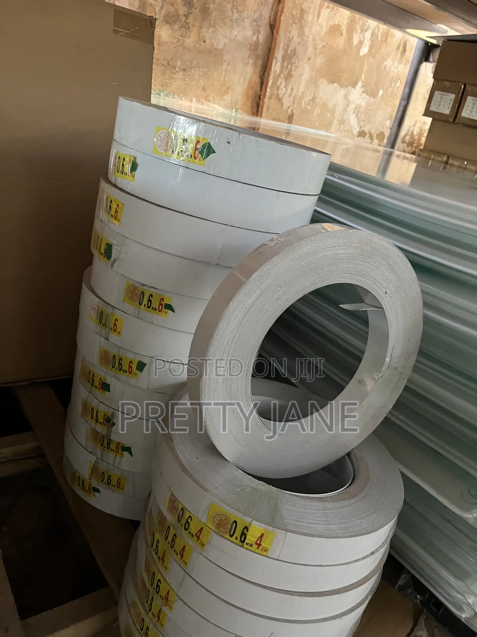 Aluminium Straps.