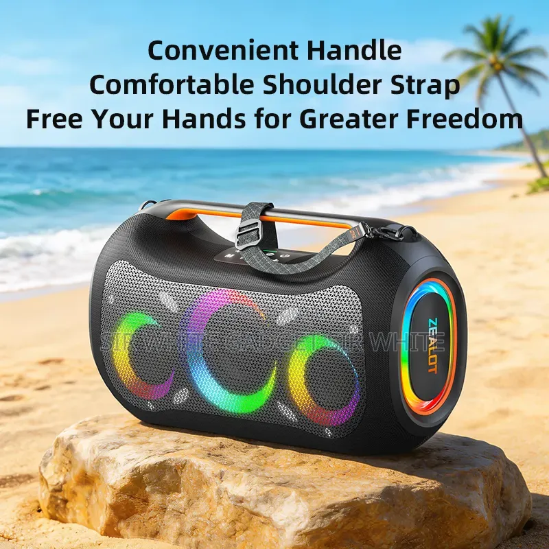 Zealot ZE51 Is a Heavy-Duty Party Speaker Deep 48,000mAh Battery