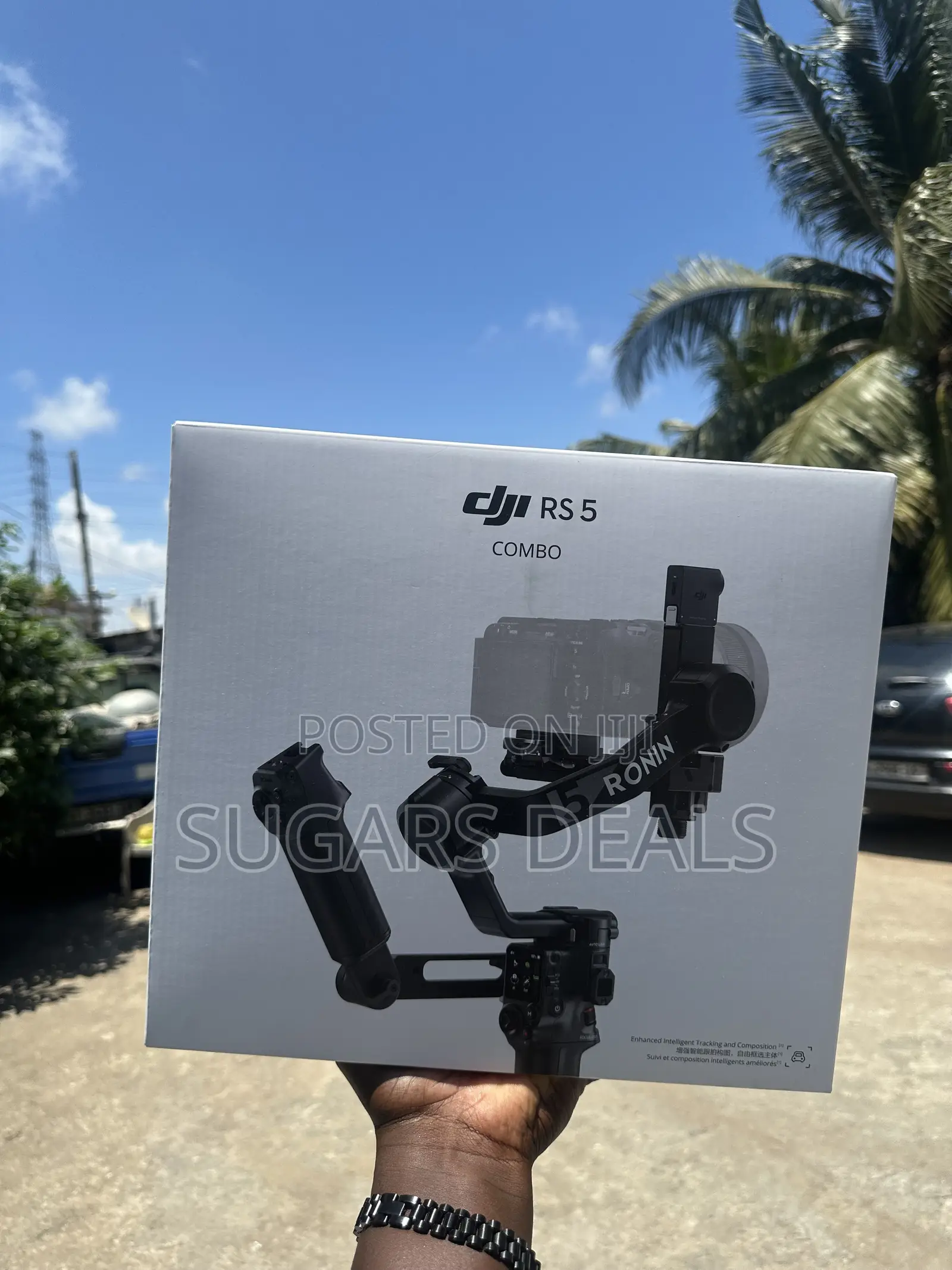 DJI RS 5 Gimbal Combo Kit With AI Tracking Module & Briefcase Handle
