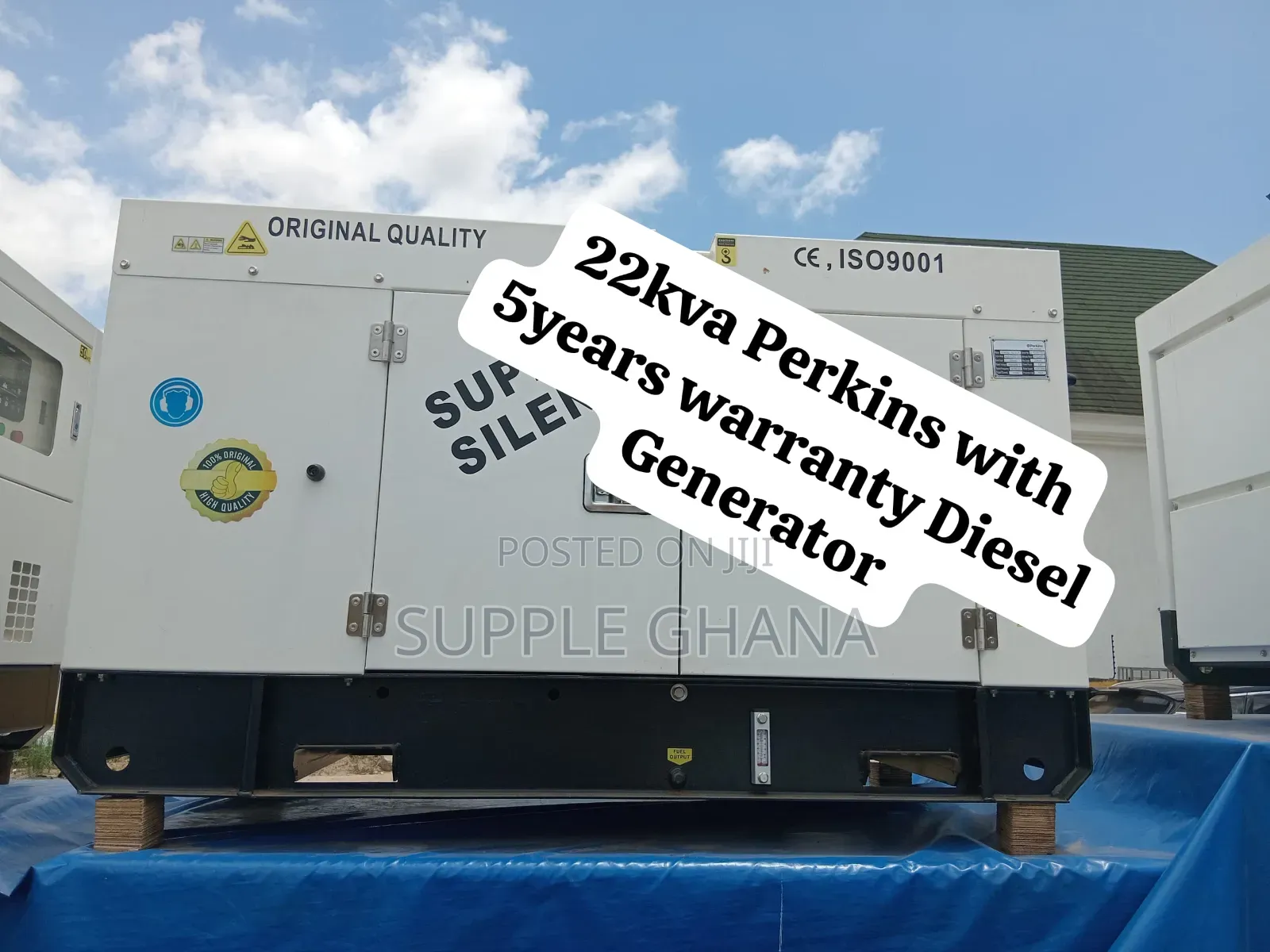Perkins Silent Diesel Genset – Heavy-Duty Power for Home & Business