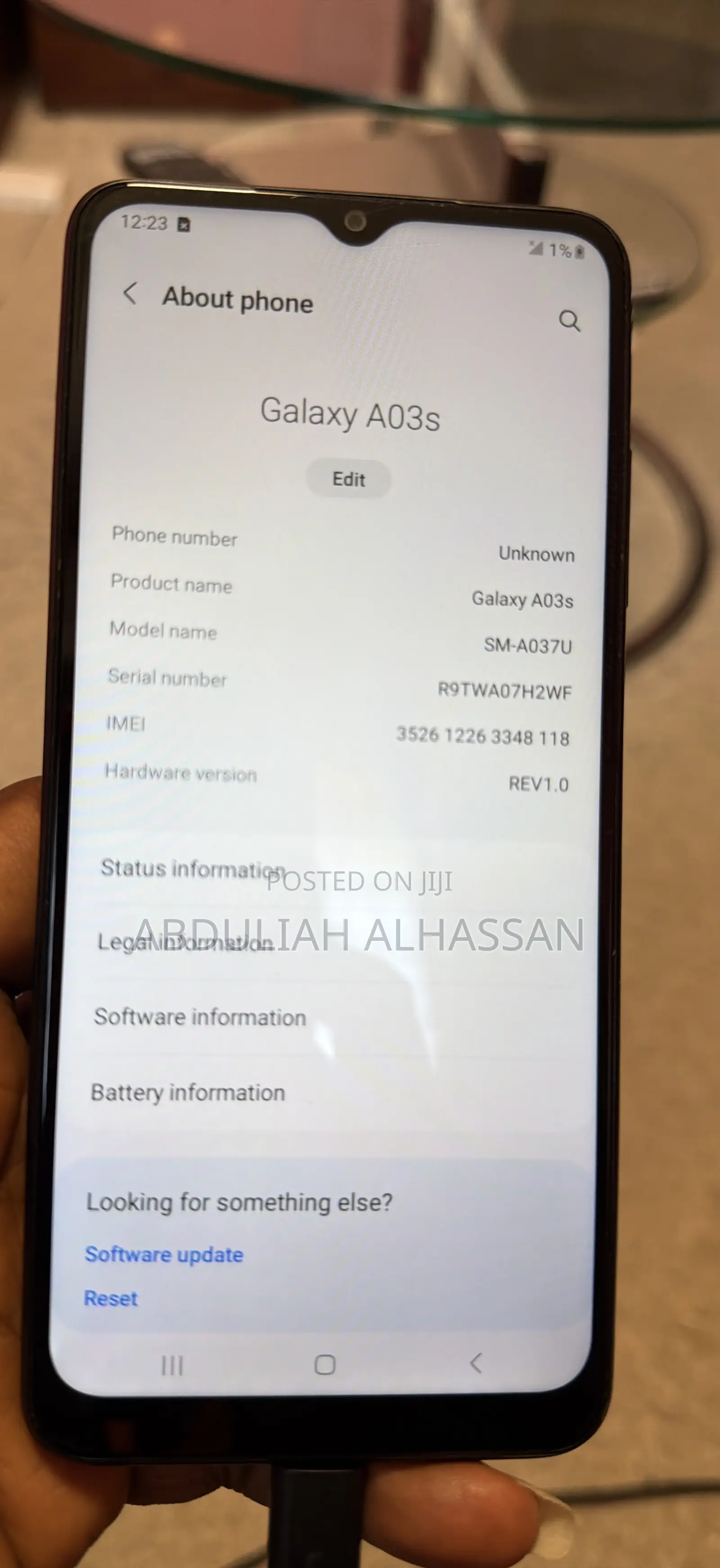 Samsung Galaxy A03s 32 GB Black