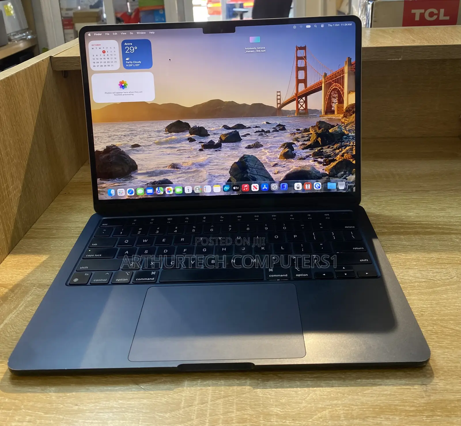 Laptop Apple MacBook Air 2022 M2 8GB Apple M2 SSD 256GB