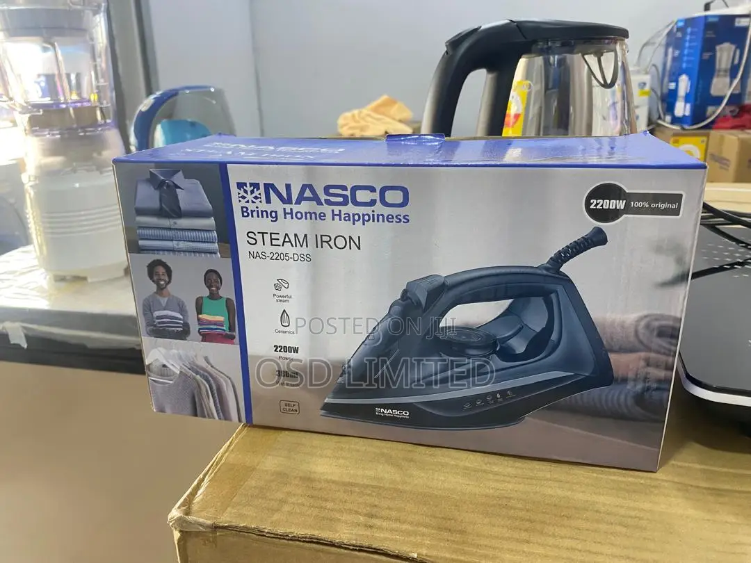Nasco 2200W Steam Iron NAS -2205dss