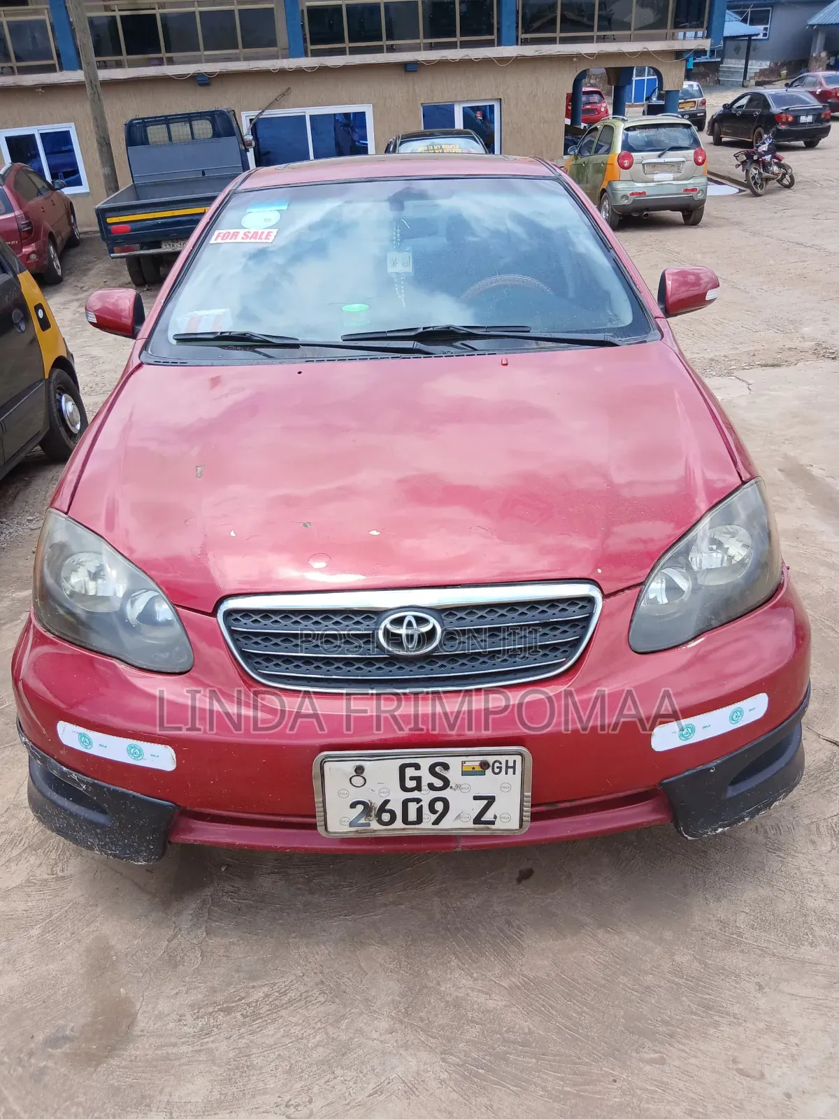 Toyota Corolla S 2007 Red
