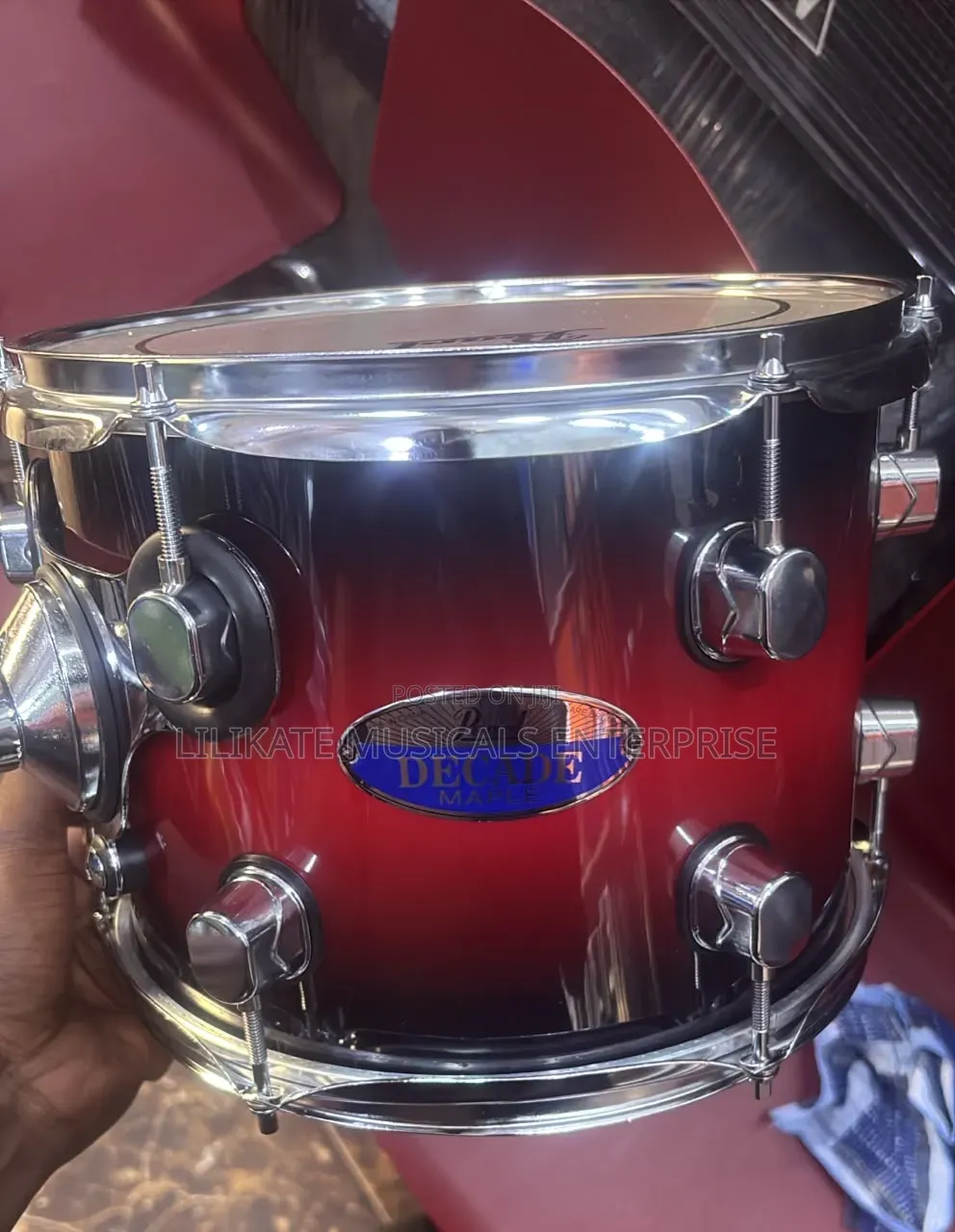 Pearl Double Cymbals 5 Set Drums