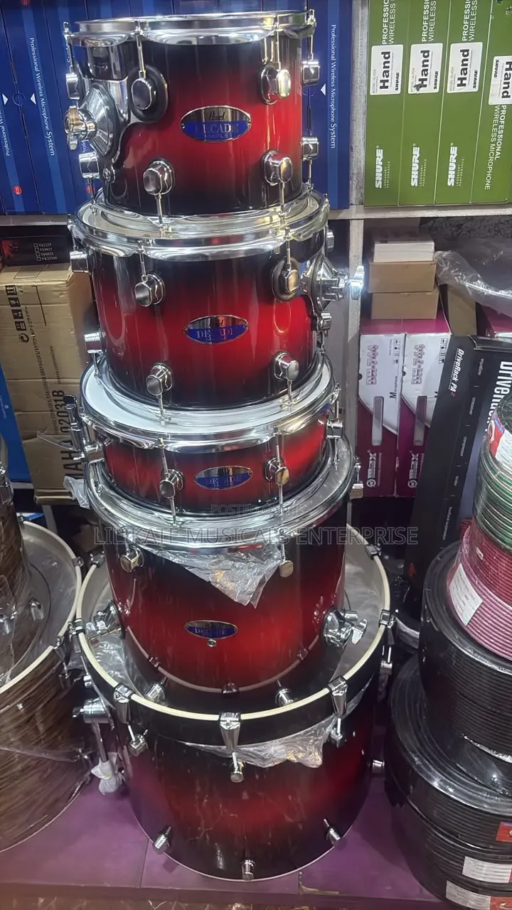 Pearl Double Cymbals 5 Set Drums