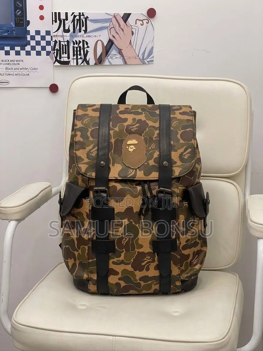 Streetwear Camo Bagpack or Schoolbag for Sale