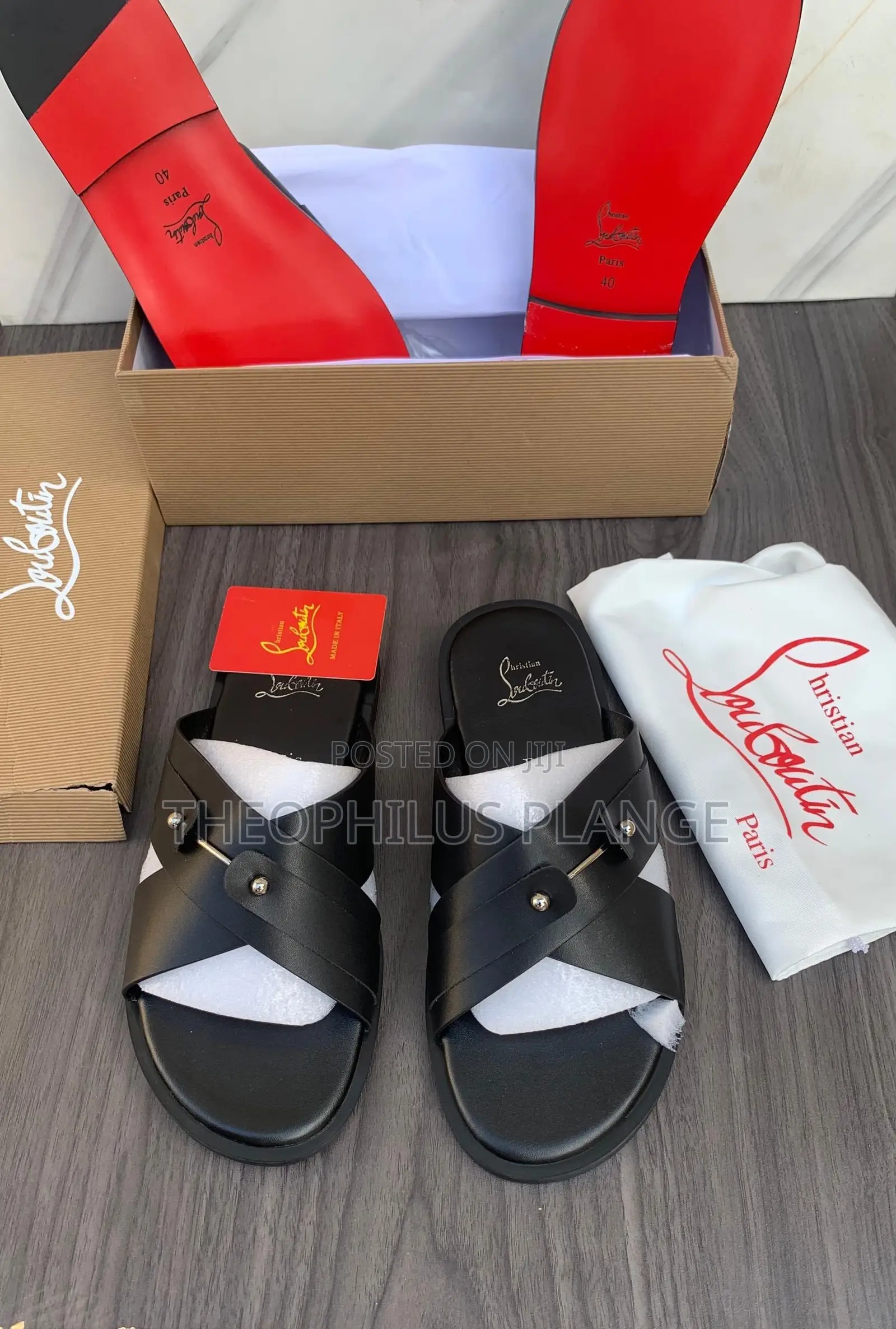 Original CL Leather Slippers