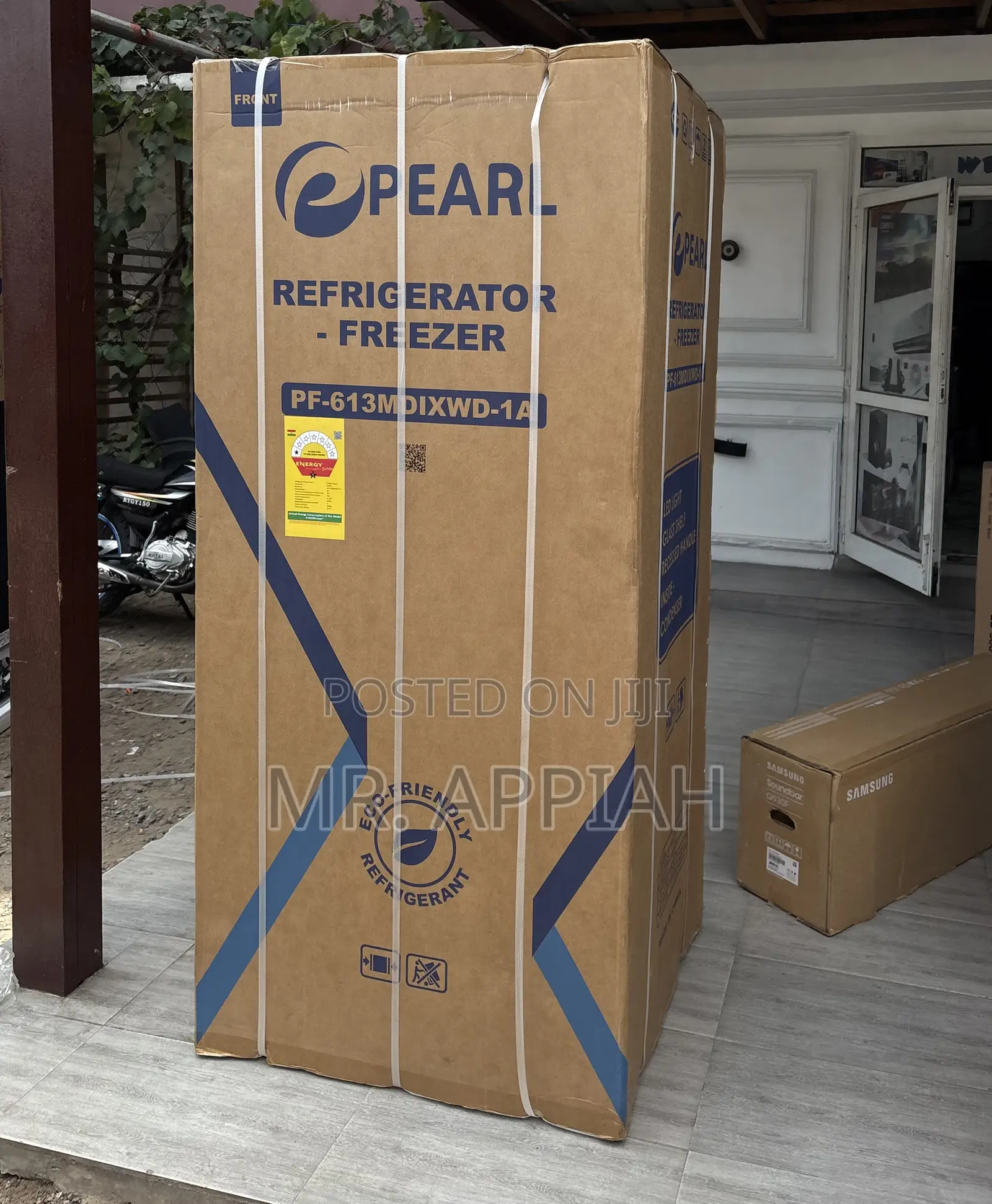 Extremely Quality Pearl PF-613MDIXWD-1A Fridge(Gray) 
