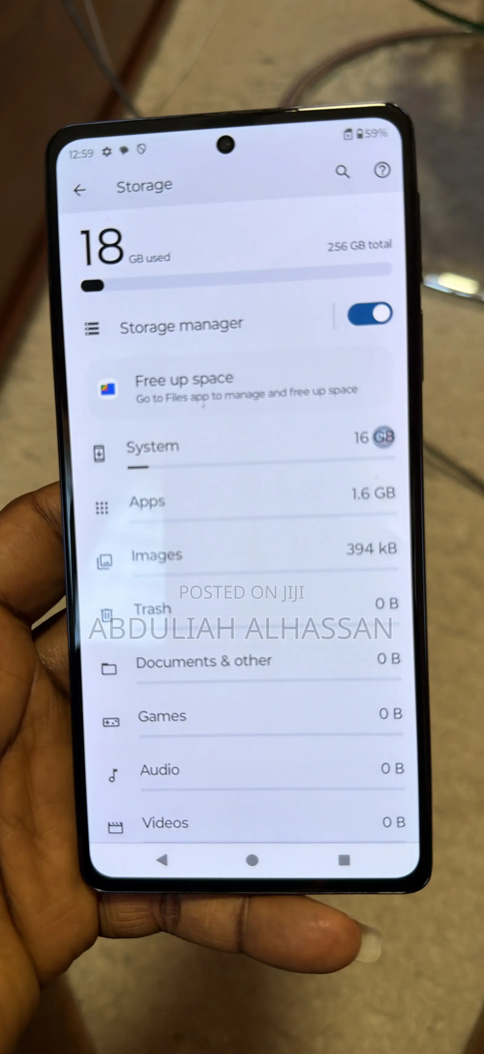 Motorola Edge Plus 256 GB Blue